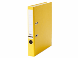 Ordner Qbasic A4 50mm karton geel