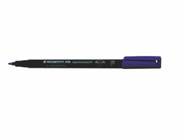 Lumocolor Permanent marker OHP/CD/DVD Lc318, fijn, blauw (pak 10 stuks)
