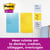 Memoblok 3M Post-it 584 127x203mm Super Sticky lijn assorti kleur
