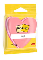 Memoblok Post-it Vormen 2007 70x70mm kubus hart roze