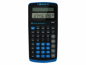 REKENMACHINE TEXAS TI-30 ECO RS  artikel afbeelding