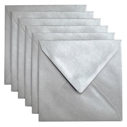 Envelop Papicolor 140x140mm Zilver artikel afbeelding