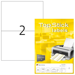Etiket Office 210x148mm 200 stuks