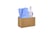 Glasbord accessoirehouder Legamaster hout
