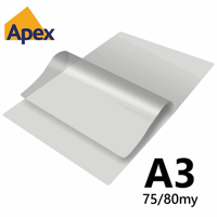 APEX Lamineerhoezen A3 75/80mic