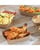 FSC® kraft/PLA coated snackbakje 87x52x32mm A6