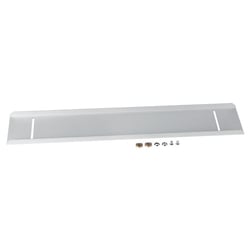Materiaalbakje, beweegbaar, 550 mm lang, geanodiseerd