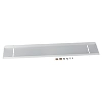 Materiaalbakje, beweegbaar, 550 mm lang, geanodiseerd