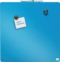 Whiteboard Nobo 36x36cm magnetisch blauw