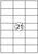 Etiket Quantore 70X42.4mm 315stuks artikel afbeelding
