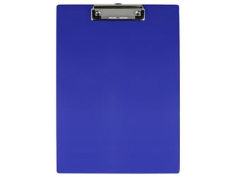Klembord, A4, PVC, Blauw
