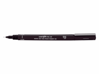 FINELINER UNIBALL PIN 0.05MM ZWART artikel afbeelding