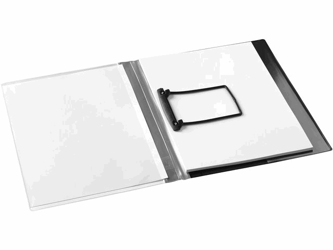 Jalema Hechtmap met Clip 1-150 vel, grijs (pak 10 stuks) artikel afbeelding