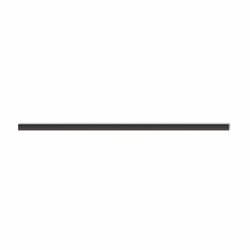 Bamboe vezel rietje 230 x Ø 6 mm zwart