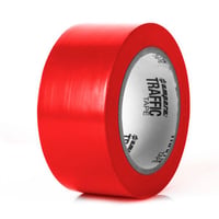 Vloermarkeringstape breedte 50 mm rood artikel afbeelding