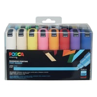 Lakmarker Uni Posca 8mm beitel ass/pk16