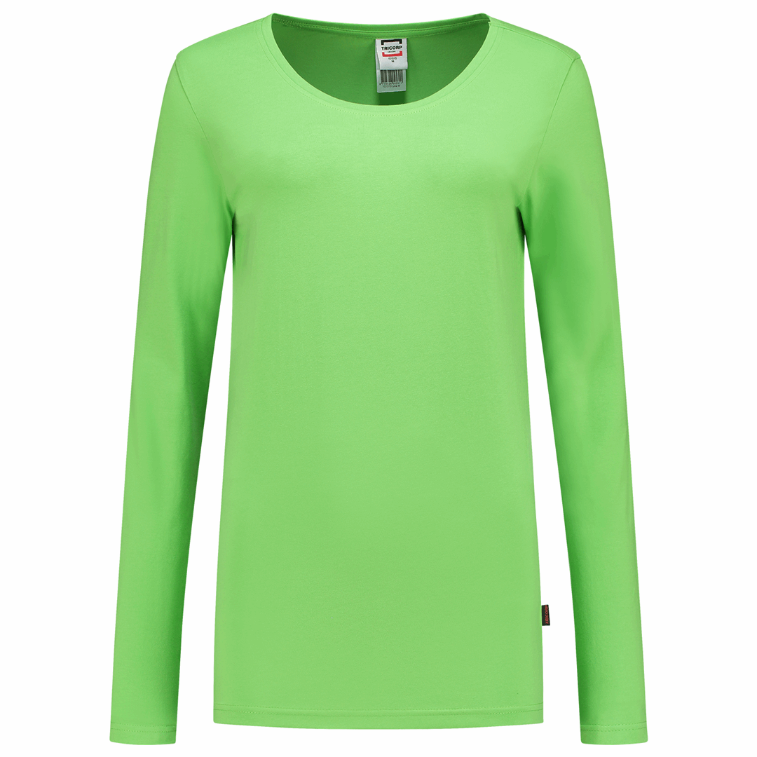 T Shirt Lange Mouw Dames maat S kleur Lime JIP SNEL