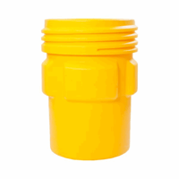 PE-veiligheidsvat met UN-codering met schroefdop inhoud (Diameter: 790 mm; Diameter boven: 790 mm; Diameter onder: 660 mm; Openingsdiameter: 689 mm; Gewicht: 22.5 kg; Hoogte: 1050 mm; Inhoud: 361 l)