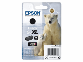 Inktcartridge Epson 26XL T2621 zwart