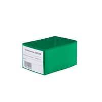 Afzetbanden voor palletvoet met opgestoken hoezen (Kleur: Groen; Minimale bestelhoeveelheid: 1 VE)