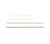 Roerstaafje papier (FSC®) wit, 140 x 6 mm