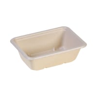 Suikerriet menu tray 620ml/ 17,5x12,5cm Bio-lam.