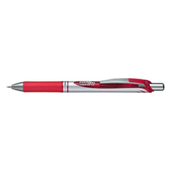 Rolschrijver Pentel gel BL77 rood/pk12