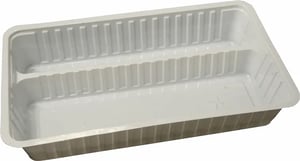 A-Bakje Type A50-60 2-vaks 204x144x39 PS Wit Inhoud 325CC. Sausinhoud 325CC. Doosinhoud 500 St.