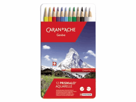 Kleurpotloden Caran d'Ache Prismalo 12stuks assorti