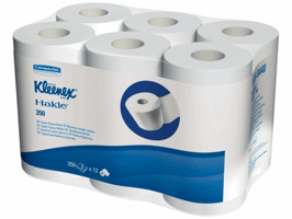 Kleenex® Toiletpapier wit (pak 6 rollen)