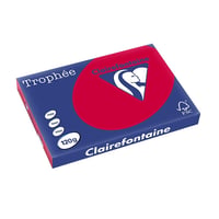 Papier CF A3 120g kersenrood/pk250v