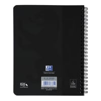 Spiraalblok Oxford Touch A5 ruit 5mm 70vel zwart