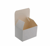 Visitekaartdoosje 090x60x60mm wit met slitjes