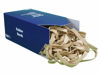 Elastiek 160x 8,0mm/ds 500gr artikel afbeelding