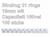 BINDRUG FELLOWES 19MM 21RINGS A4 WIT artikel afbeelding