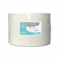 Industrierol cellulose, 1-laags 24 cm x 1.000 meter.