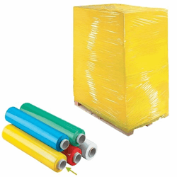 Handmatige wikkelfolie 50cm x 270m x 23my Geel artikel afbeelding