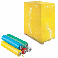 Handmatige wikkelfolie Geel 50cm x 300m 