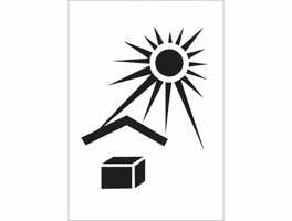 Opslag- en verpakkingsborden, VE = 10 stuks tegen hitte beschermen 148x210 mm