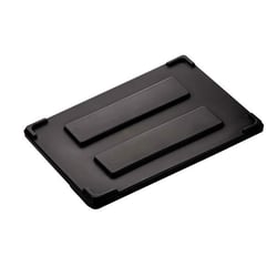Deksel voor grote bakken zwart voor l x b = 800x1200 mm