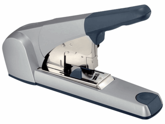 Leitz Blokhechter 5553 FlatClinch™ 120 vel, zilver artikel afbeelding