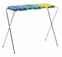 Trio zakhouder, kleur blauw/groen/geel, model VB 211003