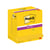 Memoblok Post-it 655 Super Sticky 76x127mm neon geel