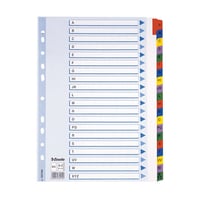 Tabblad Esselte 11r A4 karton A-Z