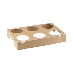 FSC® Kraft biertray 6-vaks