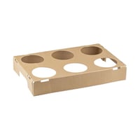 FSC® Kraft biertray 6-vaks