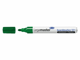 Viltstift Legamaster TZ 1 whiteboard rond 1.5-3mm groen