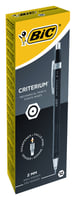 Vulpotlood Bic Criterium HB 2mm met gum metalen clip