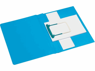 Jalema Hechtmap zuurvrij Secolor Clipex Plus 1-250 vel, blauw (pak 10 stuks) artikel afbeelding