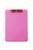Klembord MAUL A4 staand transparant neon roze